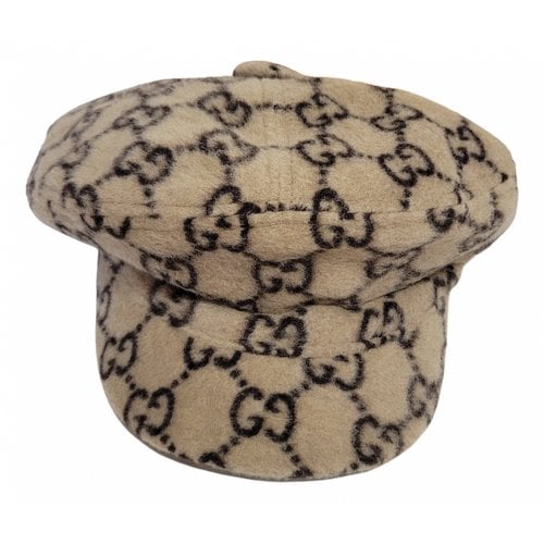 Pre-owned Gucci Wool Cap In Other