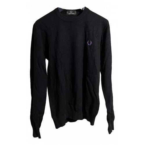 Pre-owned Fred Perry Jumper In Black