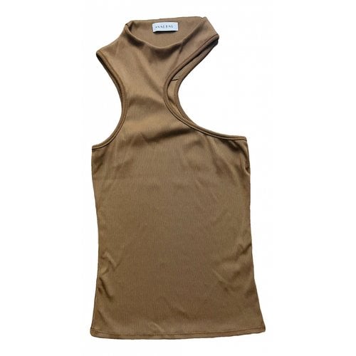 Pre-owned Anine Bing Vest In Brown