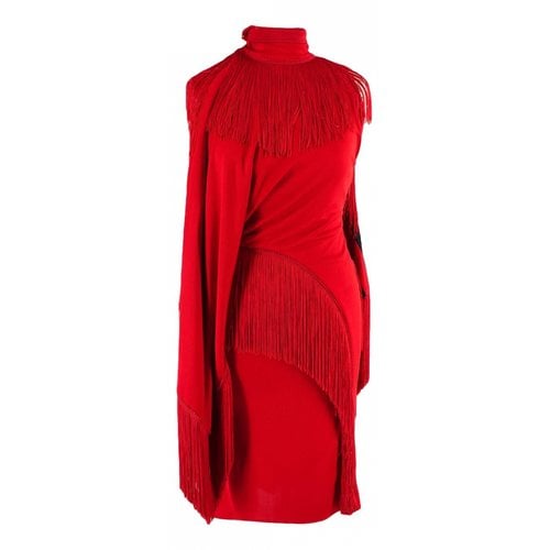 Pre-owned Givenchy Dress In Red