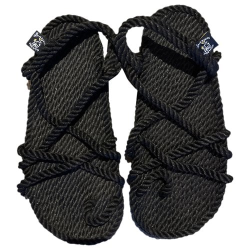 Pre-owned Nomadic State Of Mind Sandals In Black