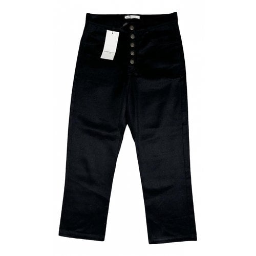 Pre-owned Emerson Fry Straight Jeans In Black