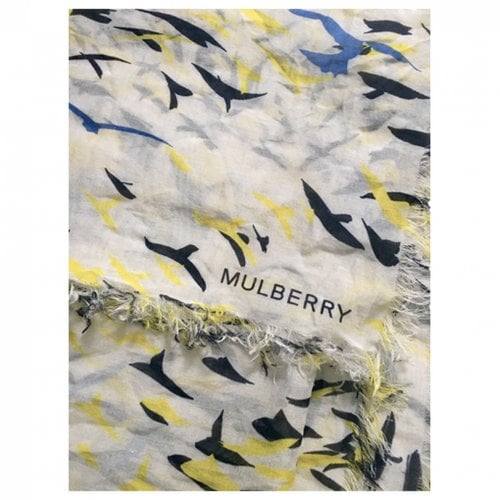 Pre-owned Mulberry Scarf In Multicolour