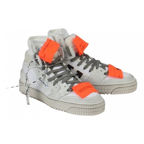 Pre-owned Off-white High Trainers In White