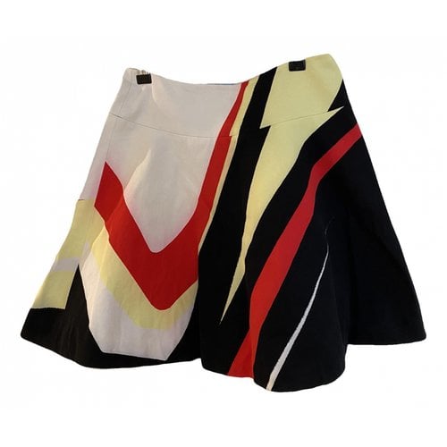 Pre-owned Prada Mini Skirt In Multicolour