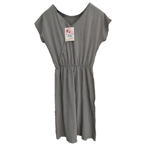 Pre-owned Bobo Choses Mini Dress In Grey