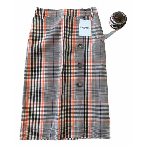 Pre-owned Essen Mid-length Skirt In Beige