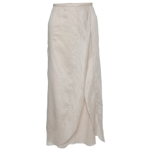 Pre-owned Giorgio Armani Skirt In Pink