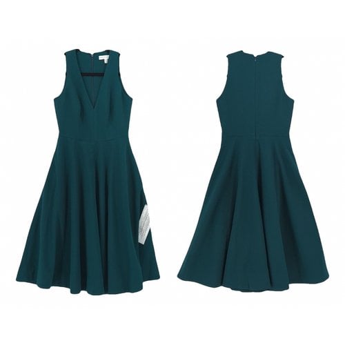 Pre-owned Dress The Population Mid-length Dress In Green