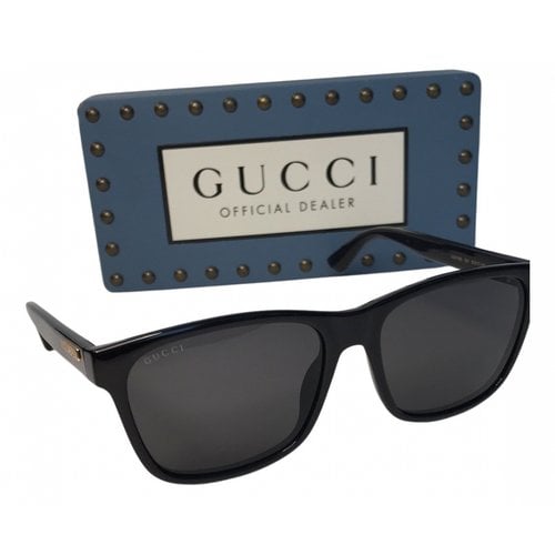 Pre-owned Gucci Sunglasses In Black