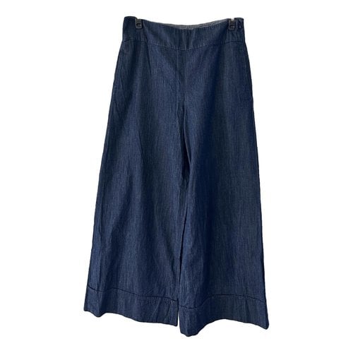 Pre-owned Max Mara Jeans In Blue