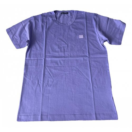 Pre-owned Acne Studios T-shirt In Purple