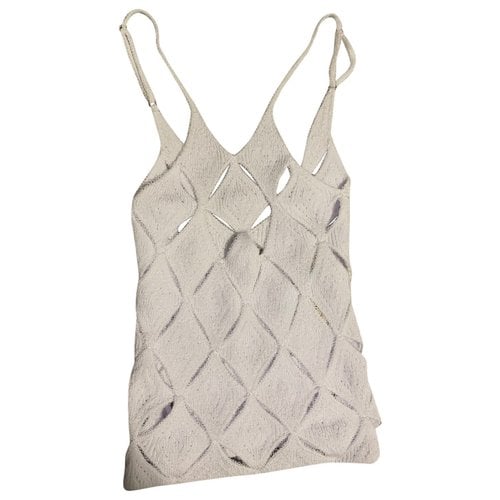 Pre-owned Isa Boulder Camisole In White