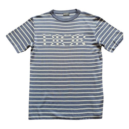 Pre-owned Dior T-shirt In Blue