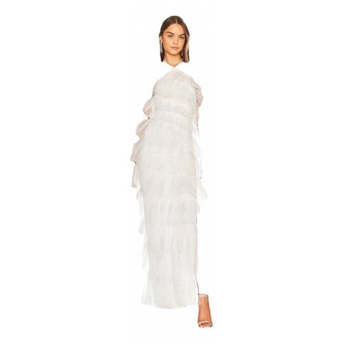 Pre-owned The Bar Maxi Dress In White