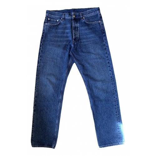 Pre-owned Sunflower Straight Jeans In Blue