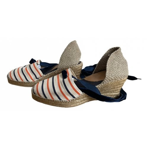 Pre-owned Penelope Chilvers Cloth Espadrilles In Multicolour