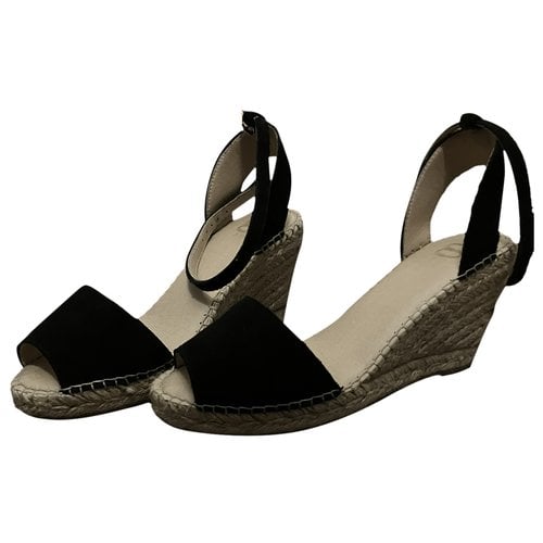 Pre-owned 8 By Yoox Sandals In Black