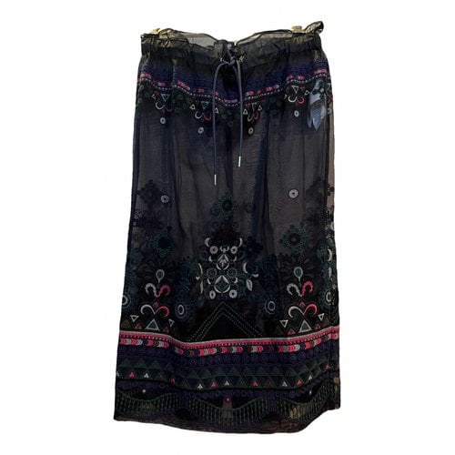 Pre-owned Sacai Mid-length Skirt In Black
