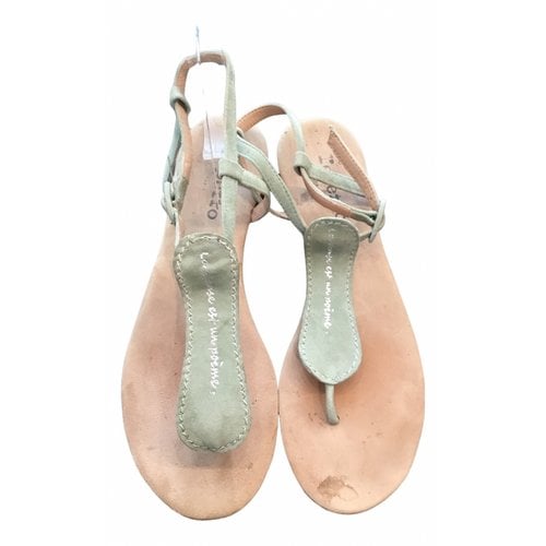 Pre-owned Repetto Sandals In Green