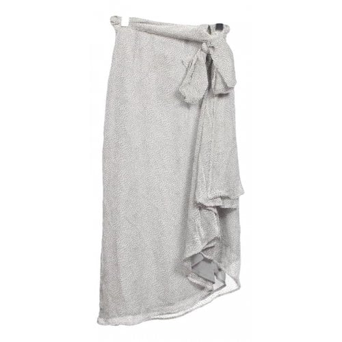 Pre-owned Lala Berlin Mid-length Skirt In Grey