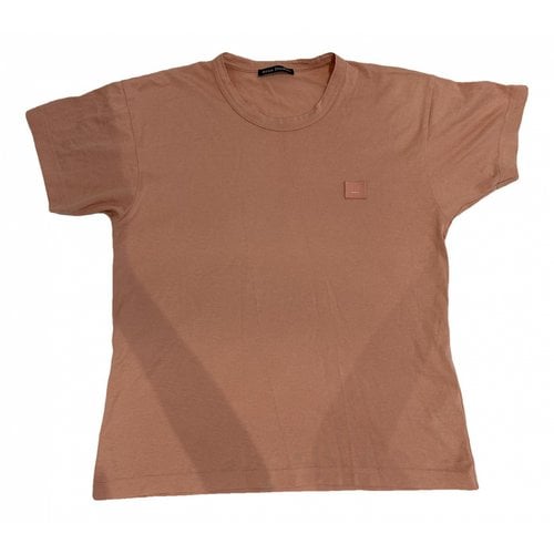 Pre-owned Acne Studios T-shirt In Pink