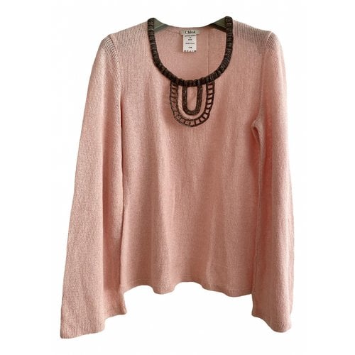 Pre-owned Chloé Jumper In Pink