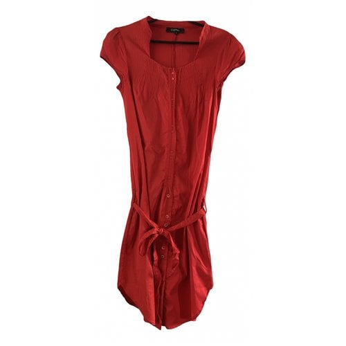 Pre-owned Cotélac Mid-length Dress In Red
