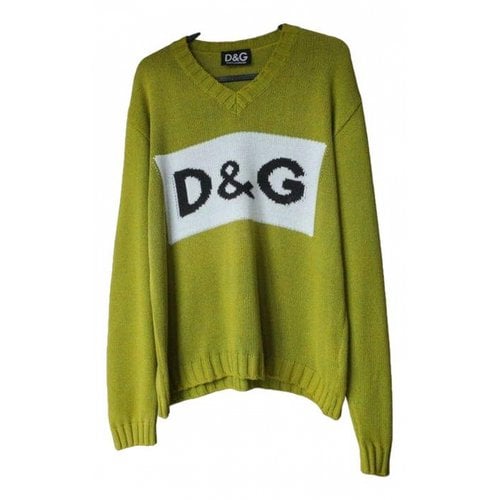 Pre-owned D&g Sweatshirt In Green
