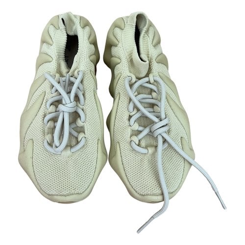 Pre-owned Yeezy X Adidas Cloth Trainers In Yellow