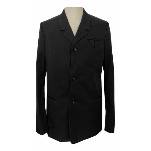 Pre-owned Bottega Veneta Jacket In Black