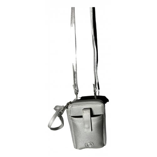 Pre-owned French Connection Crossbody Bag In Silver