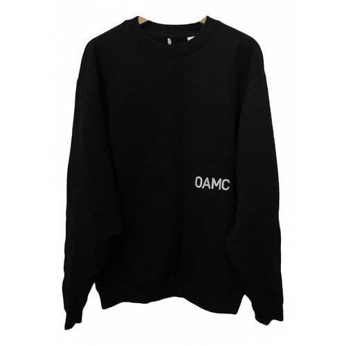 Pre-owned Oamc Knitwear & Sweatshirt In Black