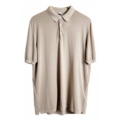 Pre-owned Eleventy Shirt In Beige