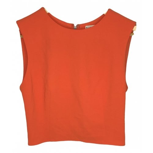 Pre-owned Alice And Olivia Top In Orange