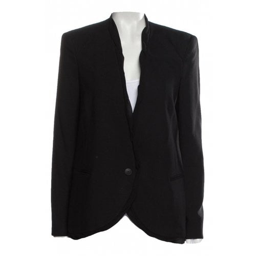 Pre-owned Helmut Lang Silk Jacket In Black