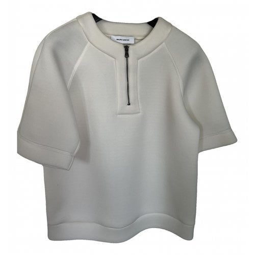 Pre-owned Mauro Grifoni Sweatshirt In White
