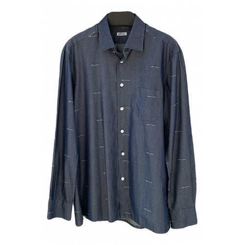 Pre-owned Kiton Shirt In Blue