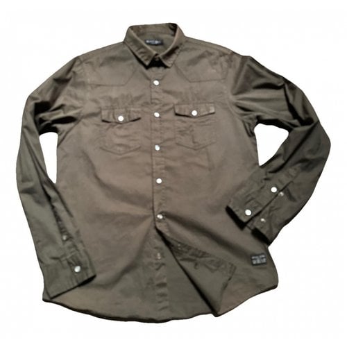 Pre-owned Brave Soul Shirt In Green