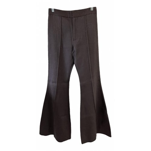 Pre-owned Jill Stuart Large Pants In Anthracite