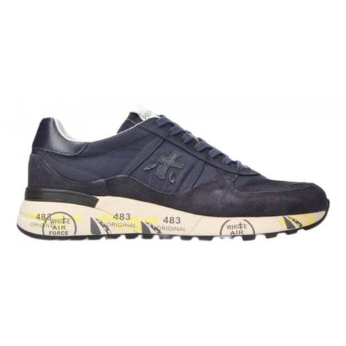 Pre-owned Premiata Low Trainers In Blue