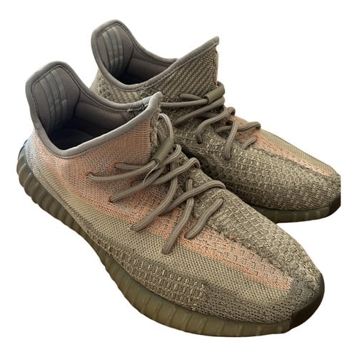 Pre-owned Yeezy Cloth Low Trainers In Beige