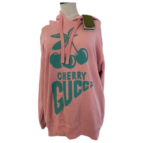 Pre-owned Gucci Top In Pink