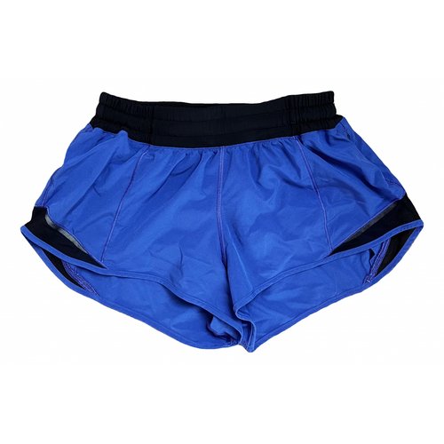 Pre-owned Lululemon Shorts In Blue