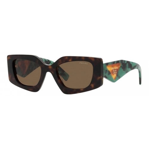 Pre-owned Prada Aviator Sunglasses In Multicolour