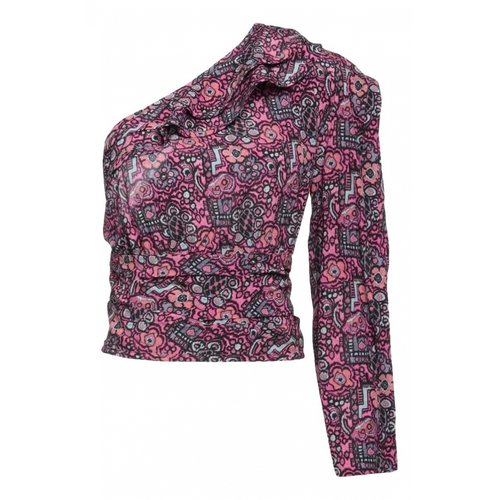Pre-owned Isabel Marant Silk Blouse In Pink