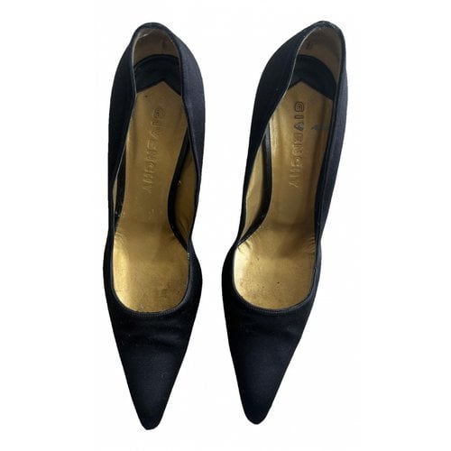 Pre-owned Givenchy Cloth Heels In Black