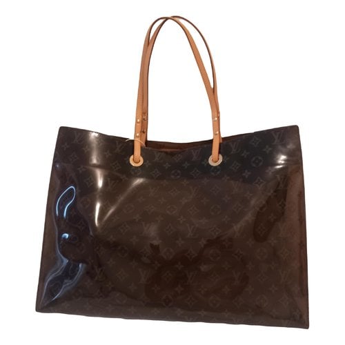 Pre-owned Louis Vuitton Ambre Tote In Brown