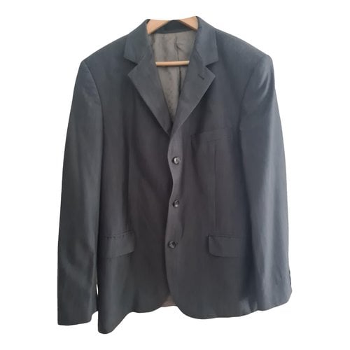 Pre-owned Givenchy Wool Jacket In Grey