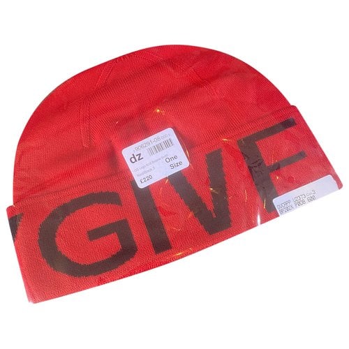 Pre-owned Givenchy Wool Hat In Red